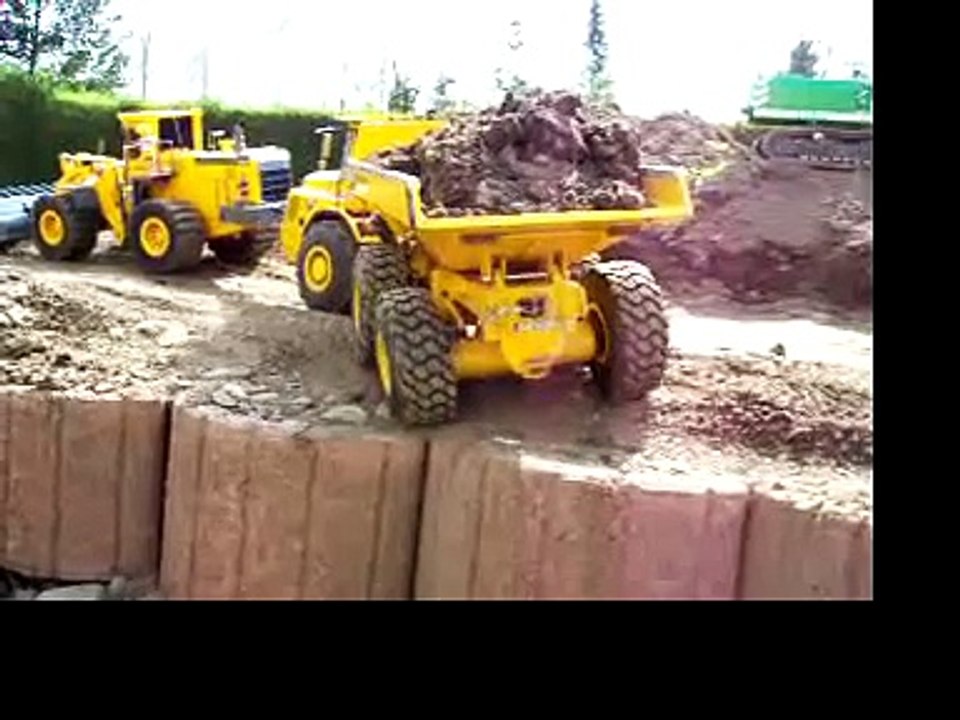 RC CONSTRUCTION SIDE, BIG RC ROADWORKER, RC TIPPER AND DUMPER ,MUST SEE