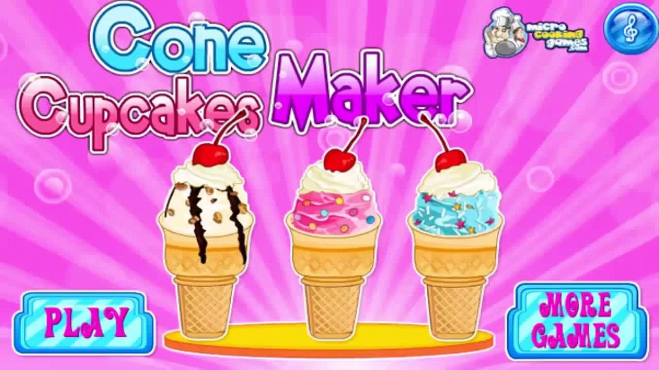 Cone Cupcakes Maker (Cone Cupcakes icecream game)