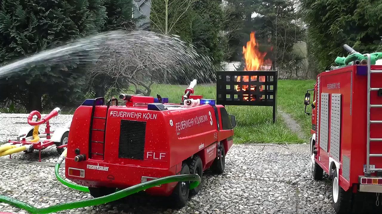RC BIG FIRE, RC FIREFIGHTERS, GROSSEINSATZ RC FEUERWEHR