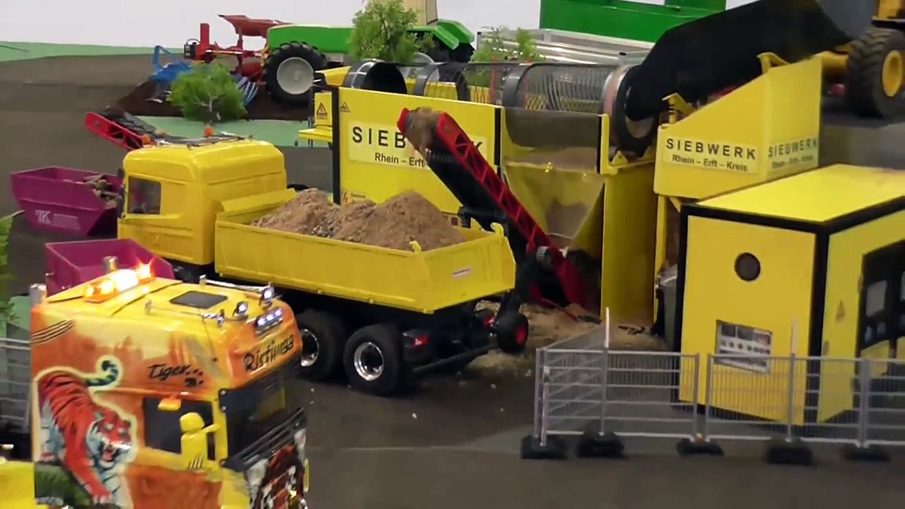 RC CONSTRUCTION SITE, BIG RC MACHINERY, RC MODELLBAUSTELLE