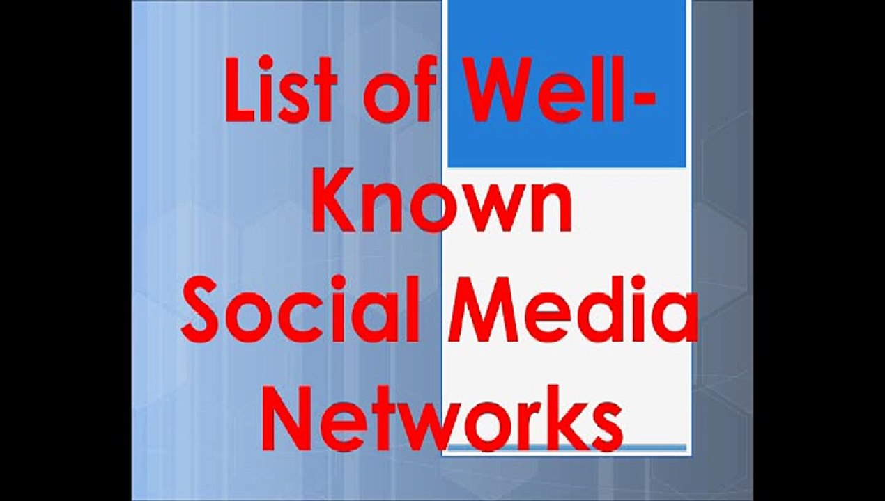 Social Media Networking