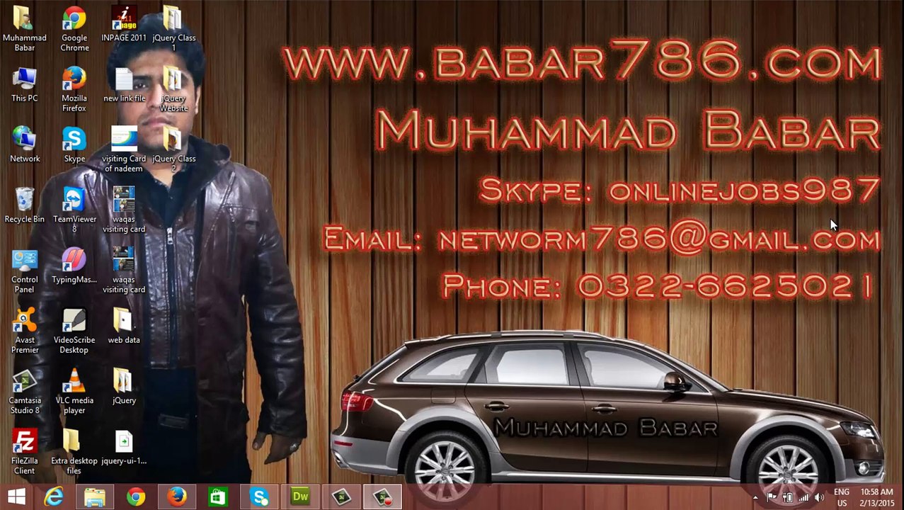 How to write Code and make external File Class 3 in Urdu and Hindi