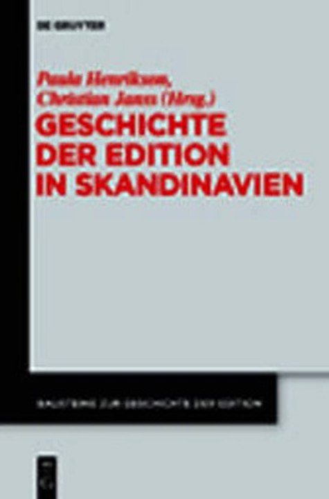 Download Geschichte der Edition in Skandinavien ebook {PDF} {EPUB}