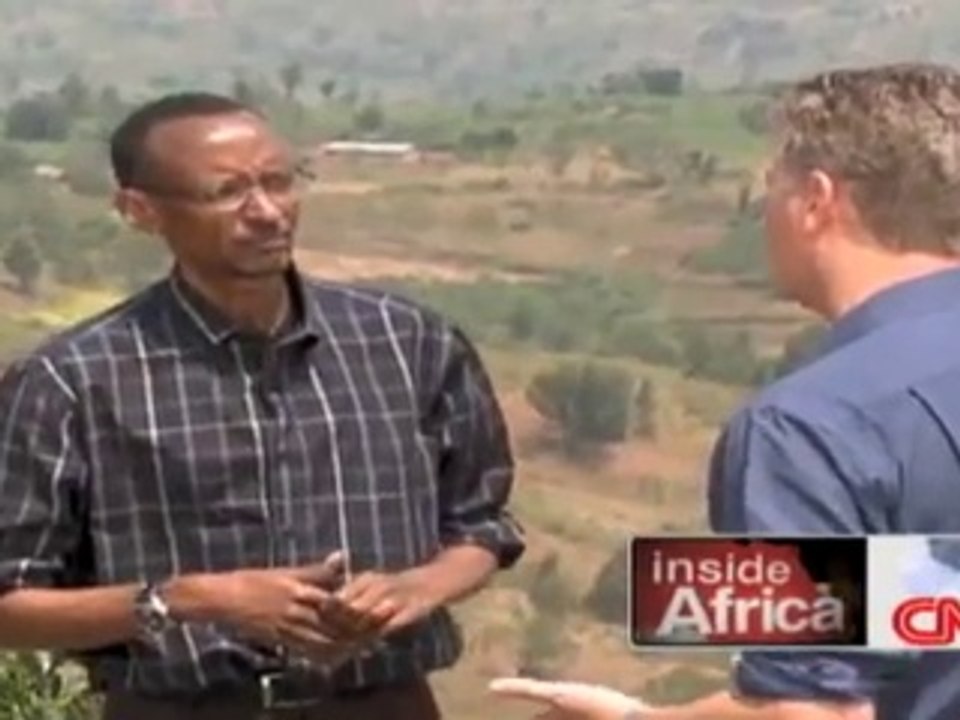 Rwandan President Paul Kagame