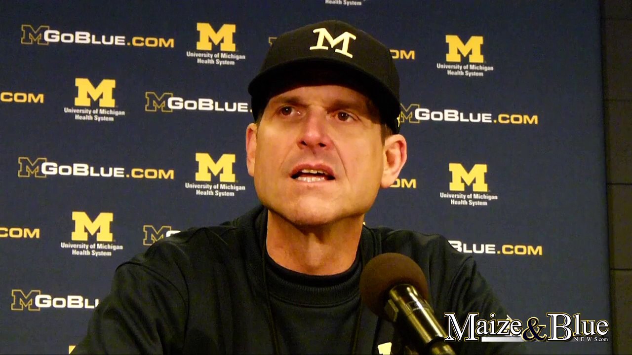 Harbaugh Post-Spring Game