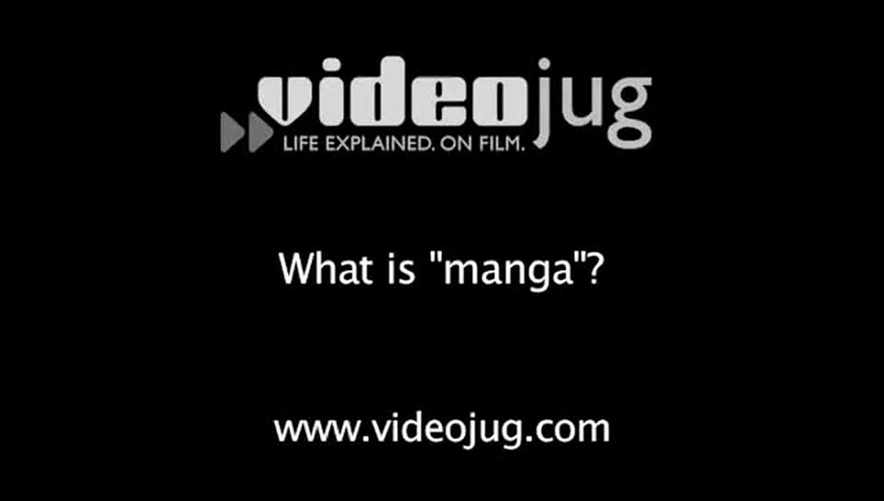 What is 'manga'?: Types Of Comic Books
