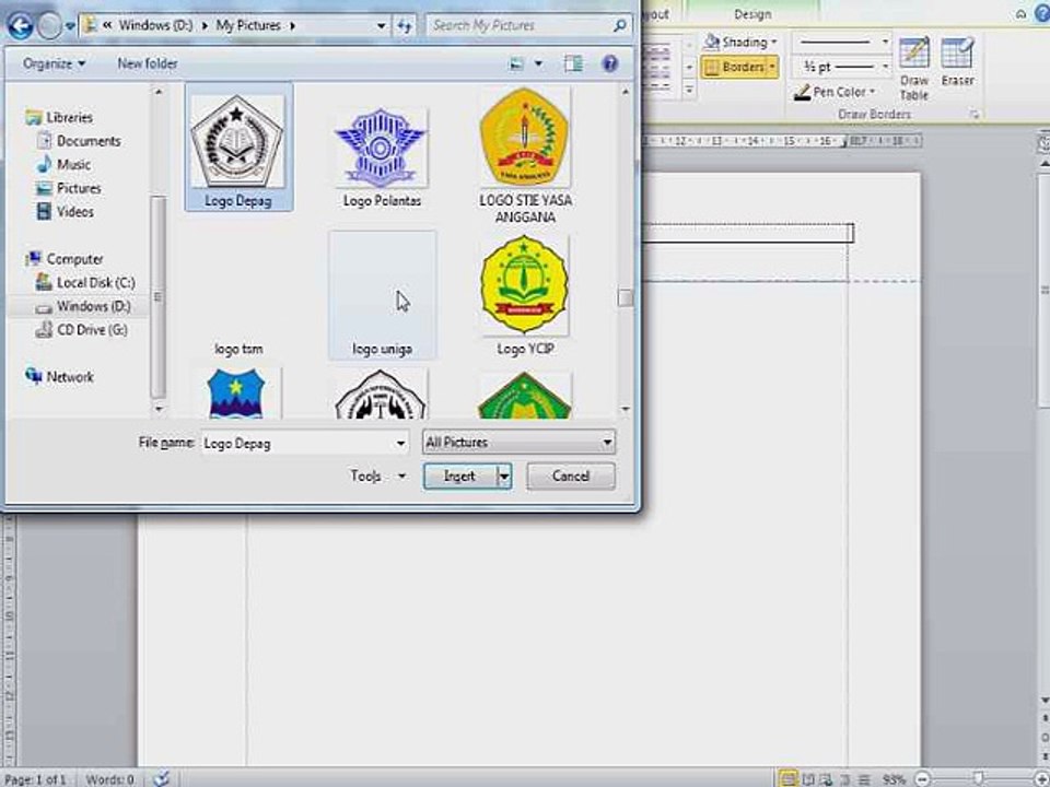 [TUTORIAL MS-WORD] Mengetik Surat dengan Kop Surat