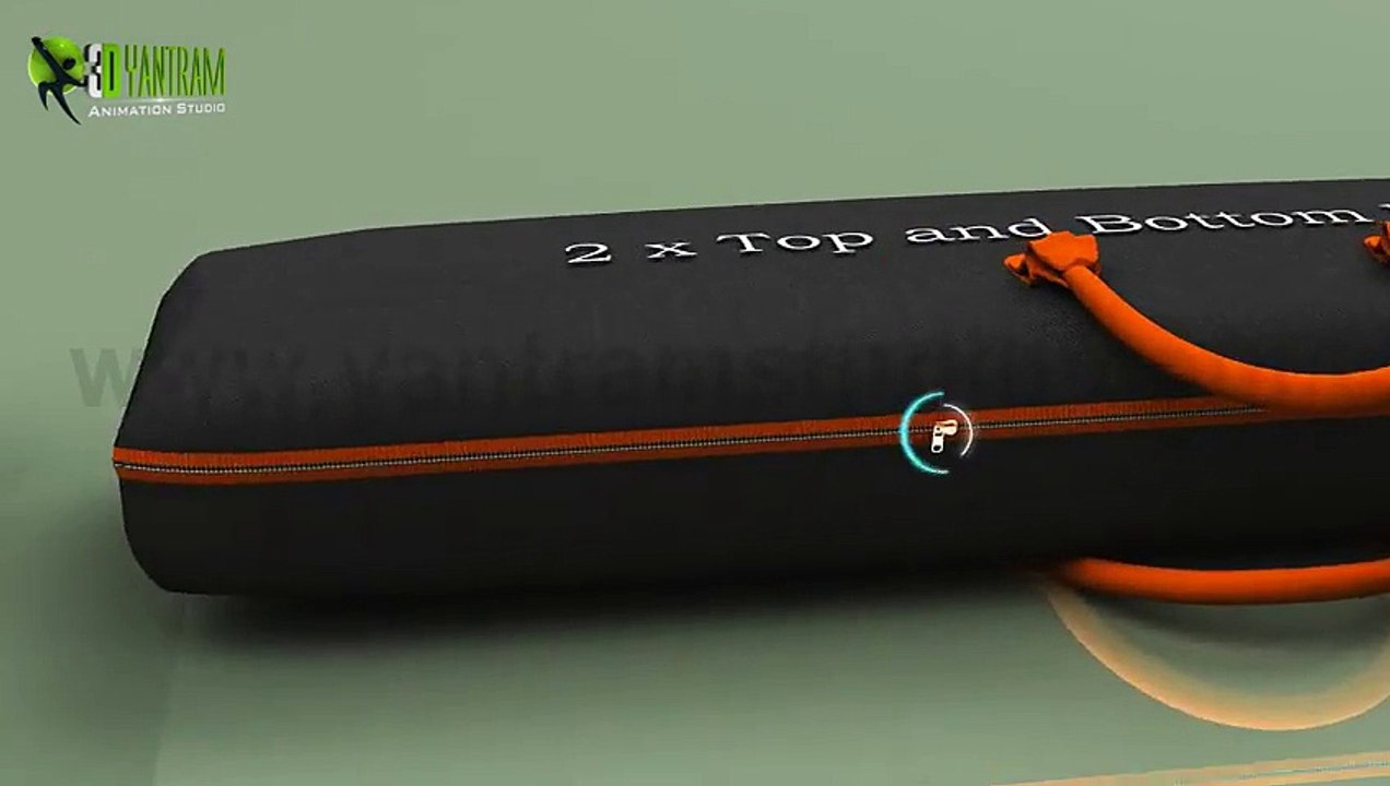 3D Product Modelling Animations for Exhibition - Portable Displays. video production