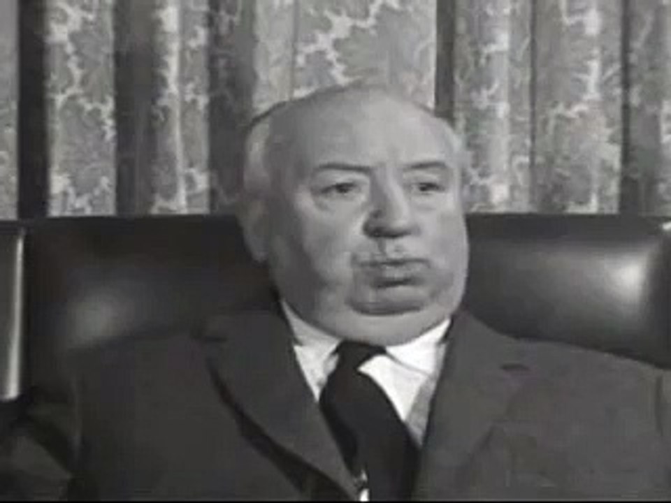 Hitchcock explains about CUTTING