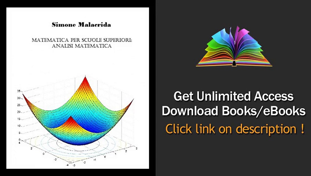 Scarica Matematica analisi matematica PDF