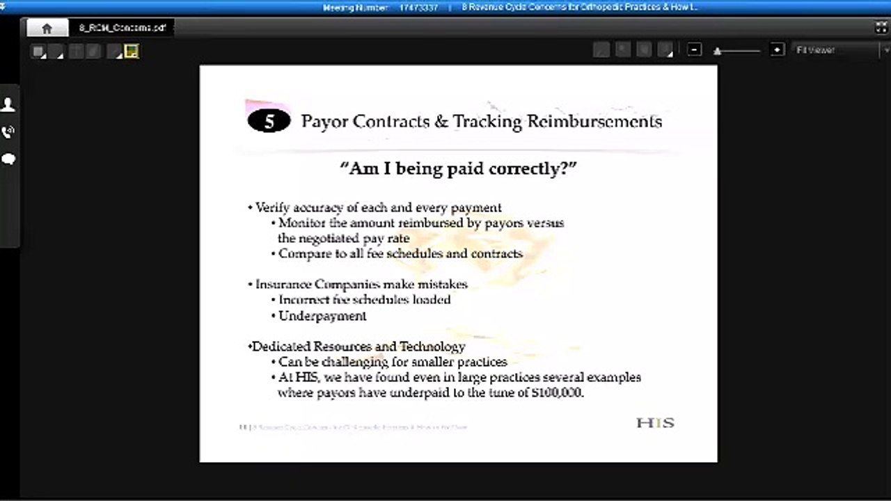 Orthopedic Practice Coding Education and Analysis