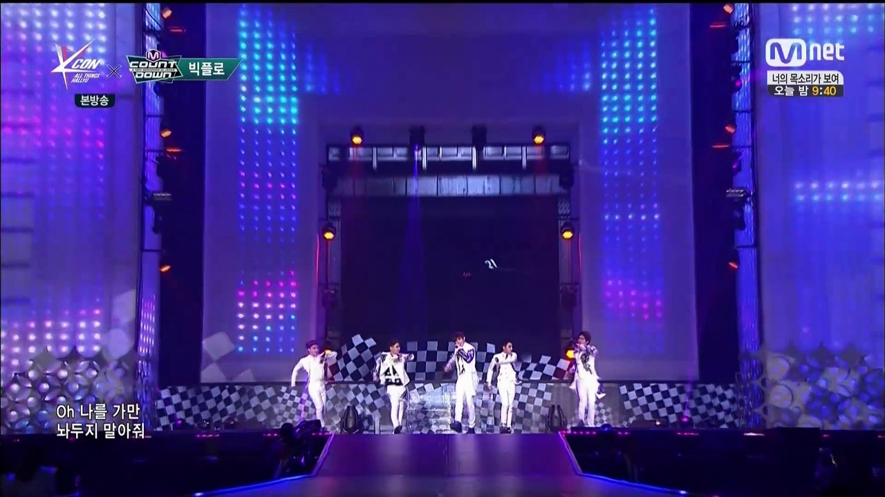 150423 엠카 KCON 빅플로 - 배드마마자마.mp4