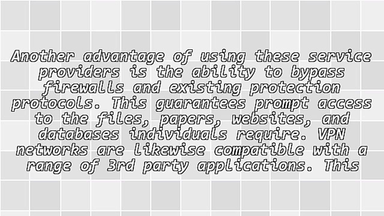 What Are The Benefits Of Using A Virtual Private Network Service Provider?
