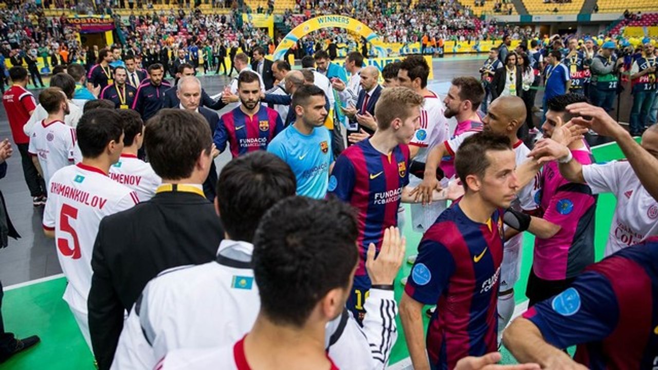 Highlights Final UEFA Futsal Cup: Kairat-FC Barcelona (3-2)