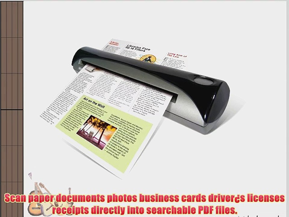 Searchable PDF scanner -WorldocScan 400