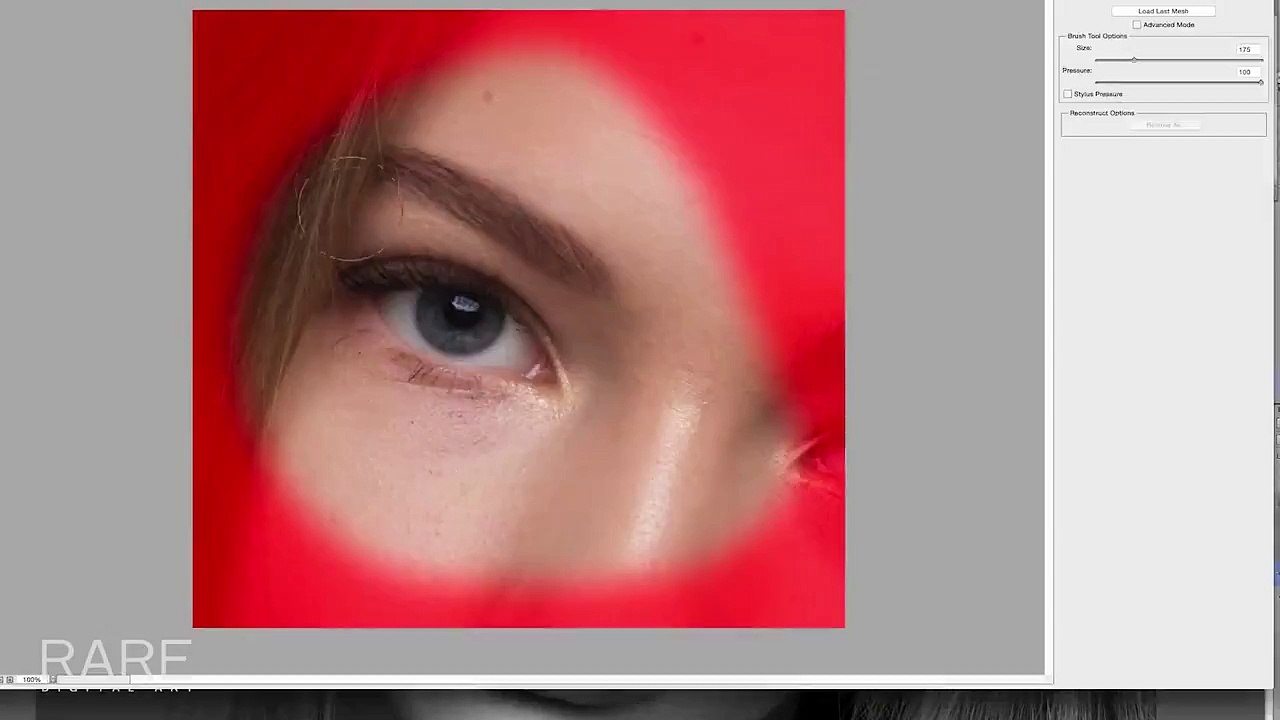 Time-Lapse 90 Minutes of Retouching in 90 Seconds