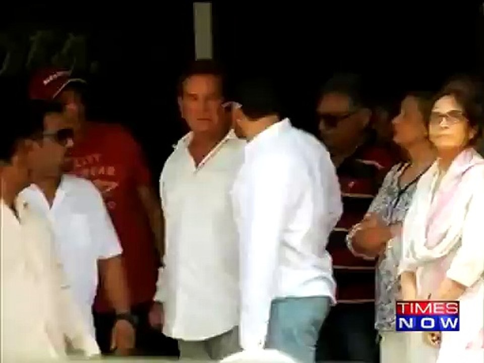 Salman Khan Hit & Run Case: Salman Khan hugs his father Salim Khan
