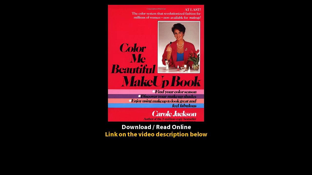 Download Color Me Beautiful MakeUp Book By Carole Jackson PDF