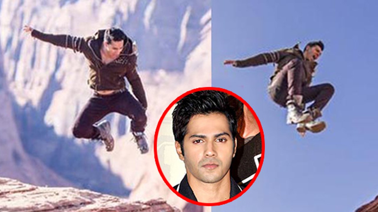 Varun Dhawan FALLS While Shoot