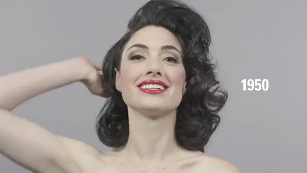 100 Years of Beauty in 1 Minute USA