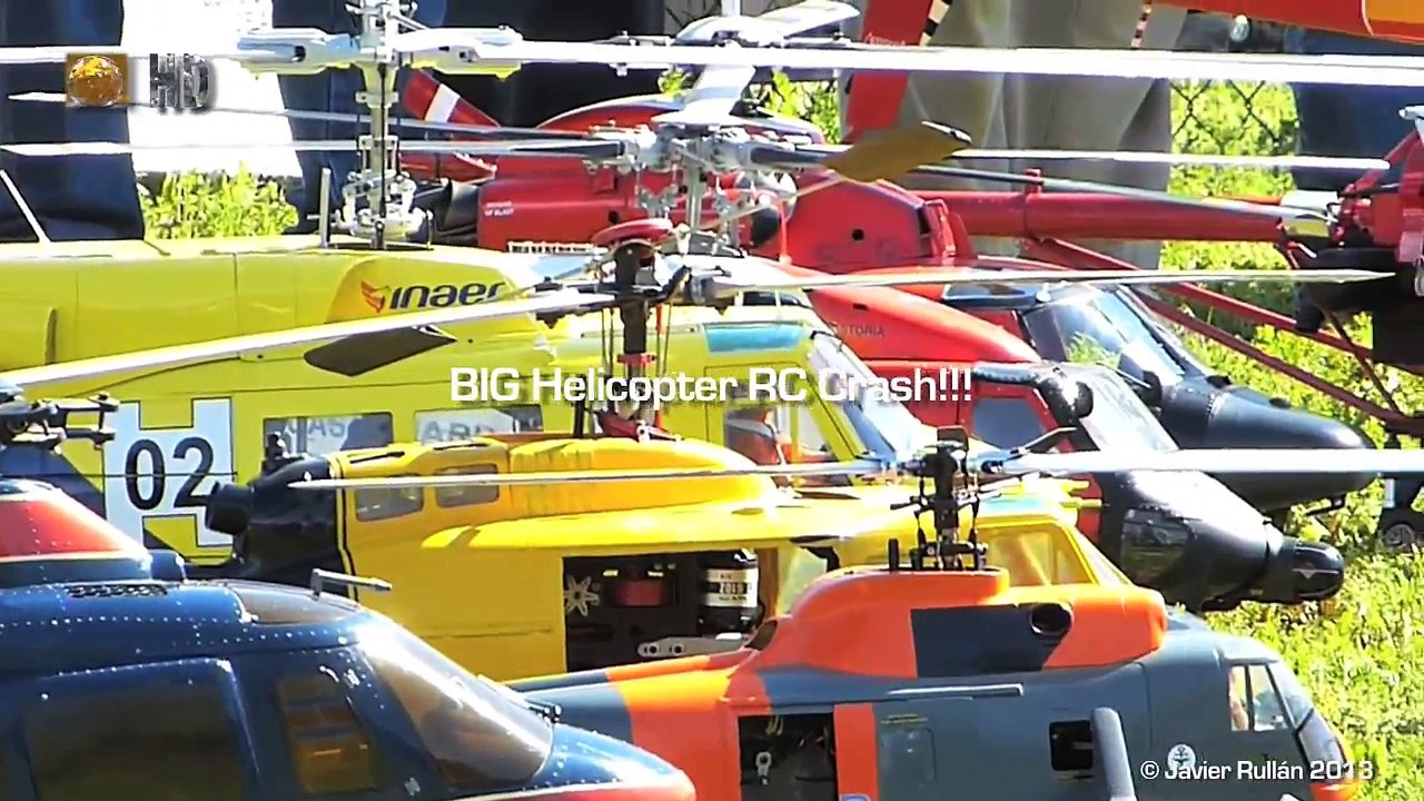 BIG Helicopter RC Crash!!!