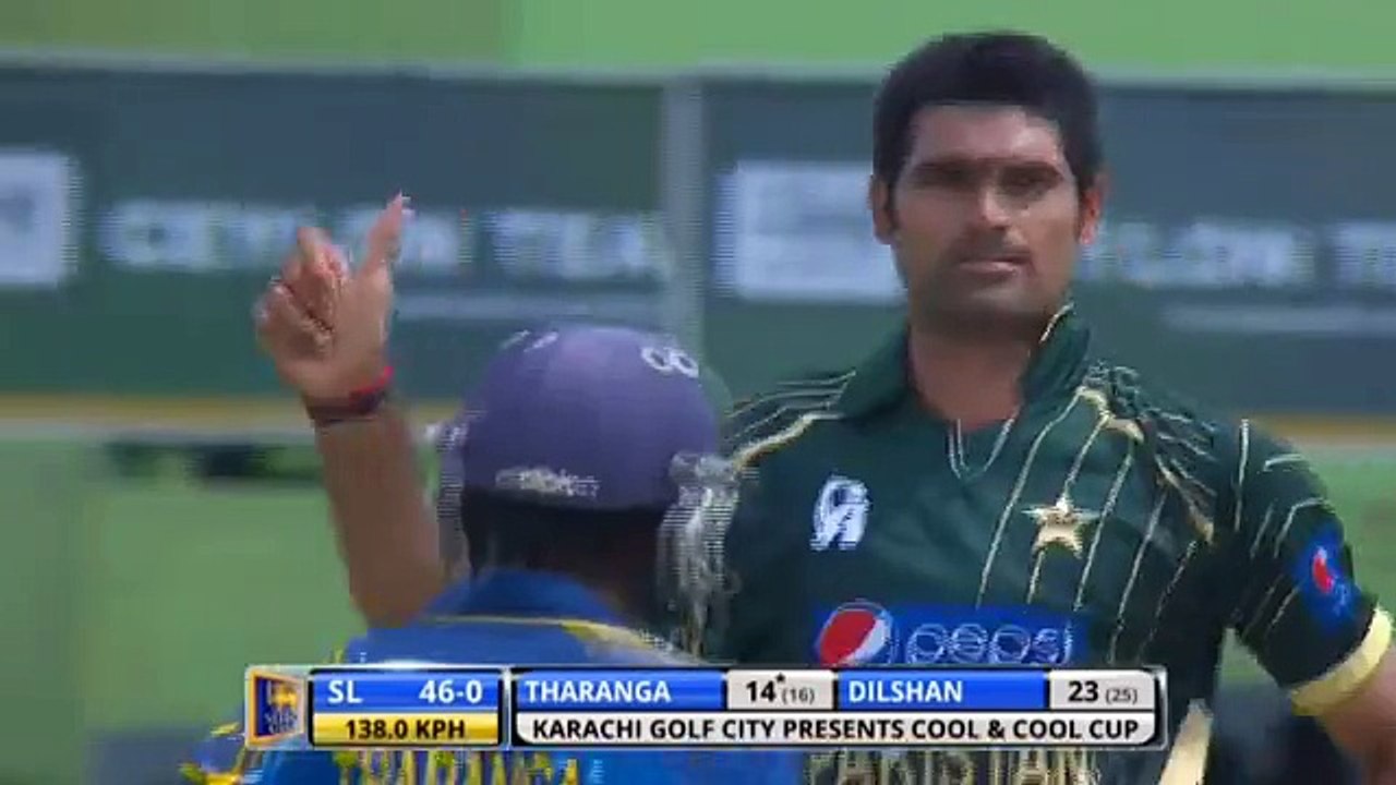 Upul Tharanga bowled by Mohammad Irfan