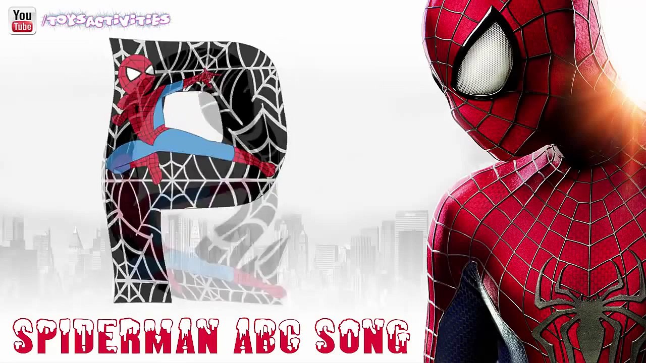 Spiderman Kids Songs, Spiderman ABC Songs, Spiderman Alphabet Song, Spiderman Children Son