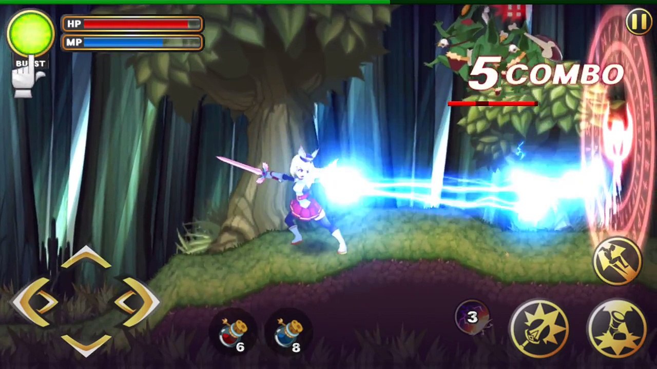 Arcane Soul - Android IOS - Ellisa Act 1 Lv. 05 - Gameplay