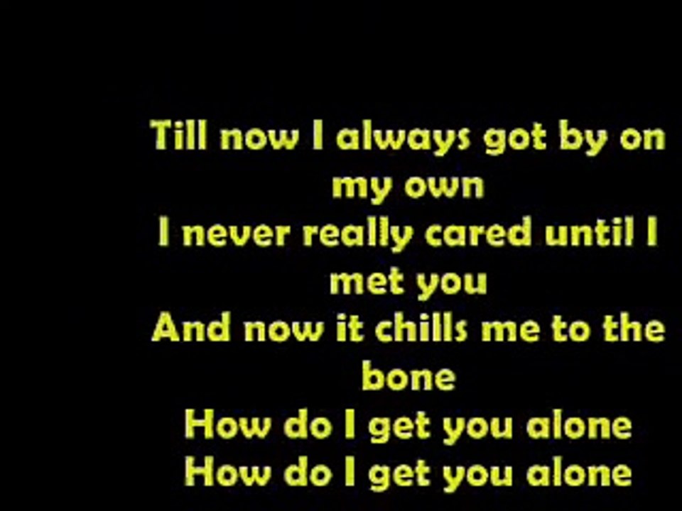 Alone Lyrics by Heart