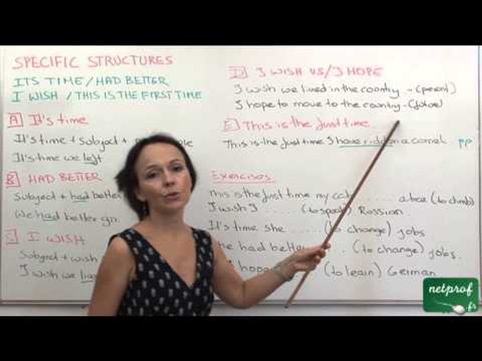 02 Specific structures - Les structures spécifiques