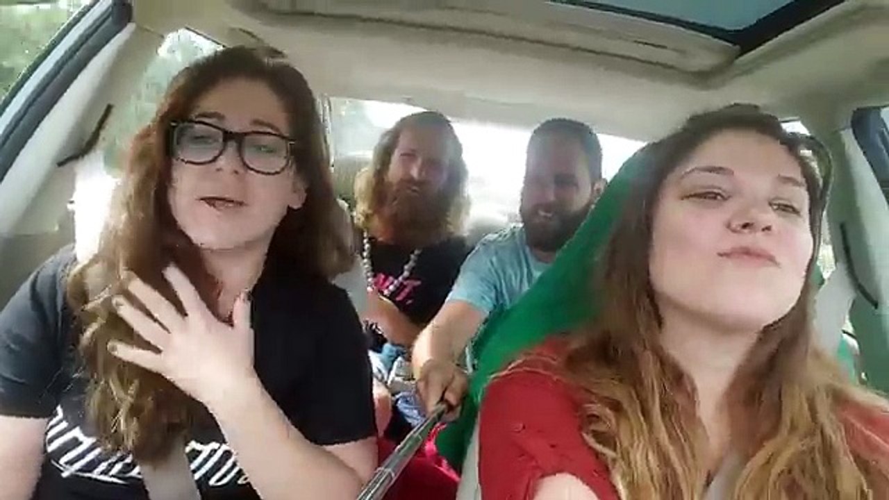 Car singalong goes bad