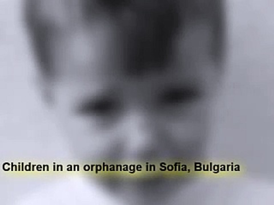 Children in orphanage in Bulgaria