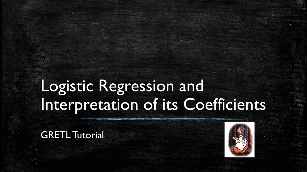 Gretl Tutorial 4: Logistic Regression