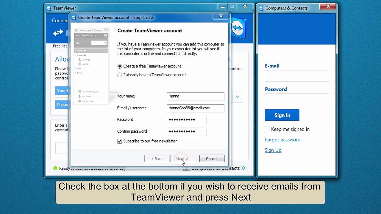 How to use TeamViewer