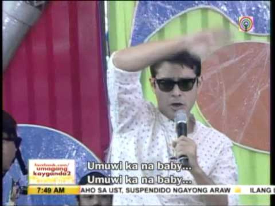 Atom Araullo sings on 'The Voice of UKG'