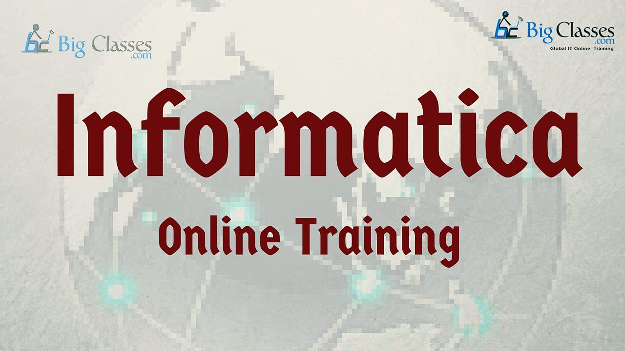 Informatica Online Training | Informatica Training Videos