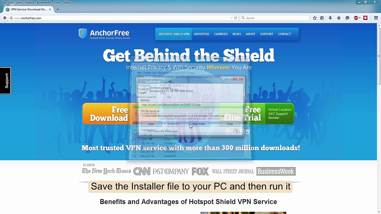 How safe is Hotspot Shield and how to use the program