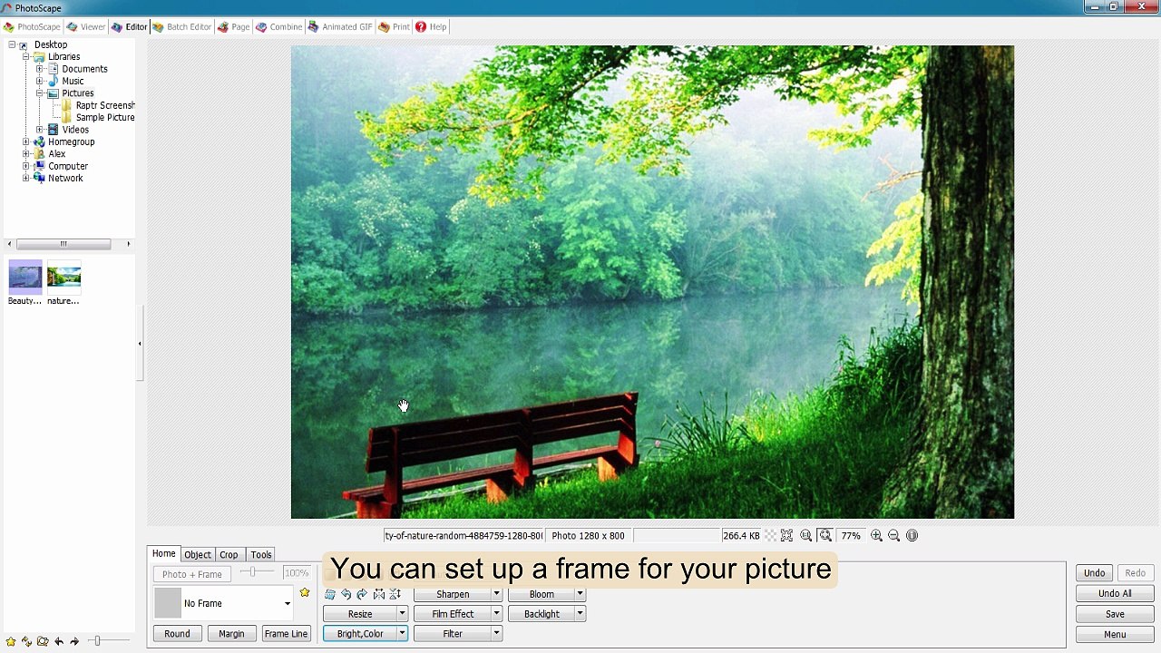 How to use PhotoScape