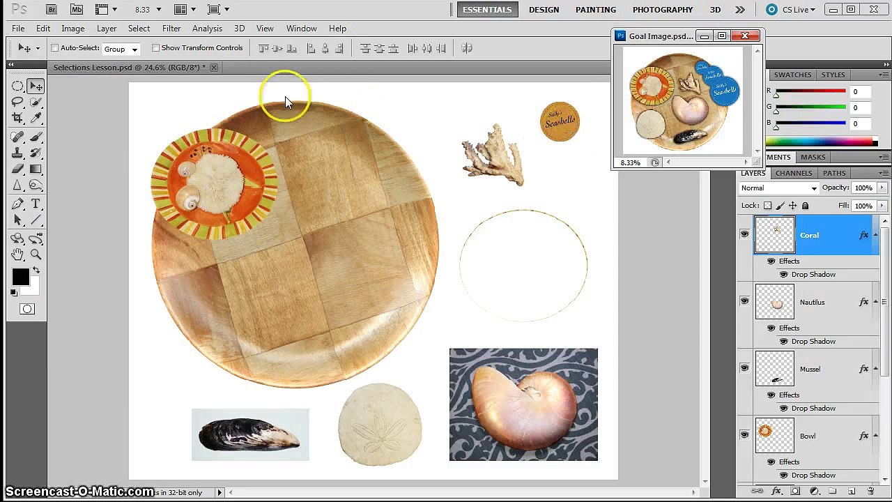Photoshop Lesson 02   Using Selection Tools