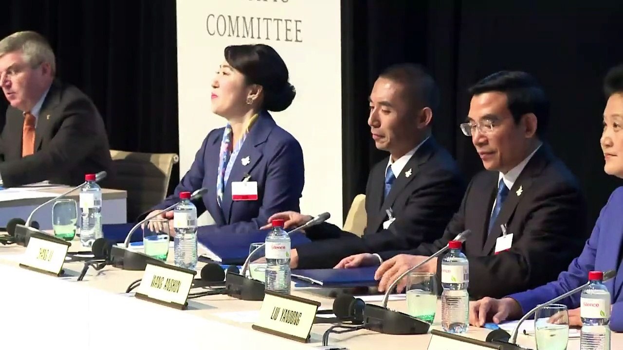 Beijing presents bid to host 2022 Winter Olympics