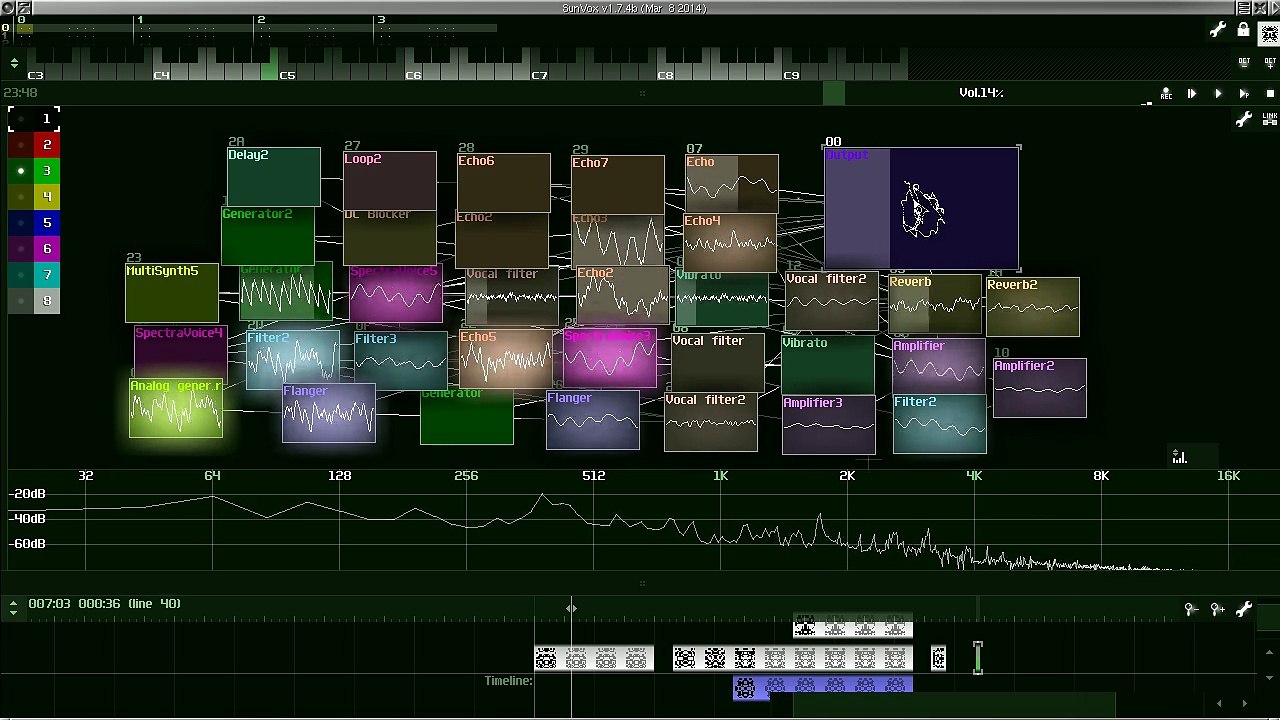 Synthetic Orchestra : SunVox