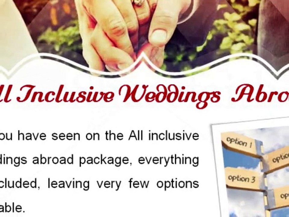 Weddings Abroad Packages | Elopement Packages