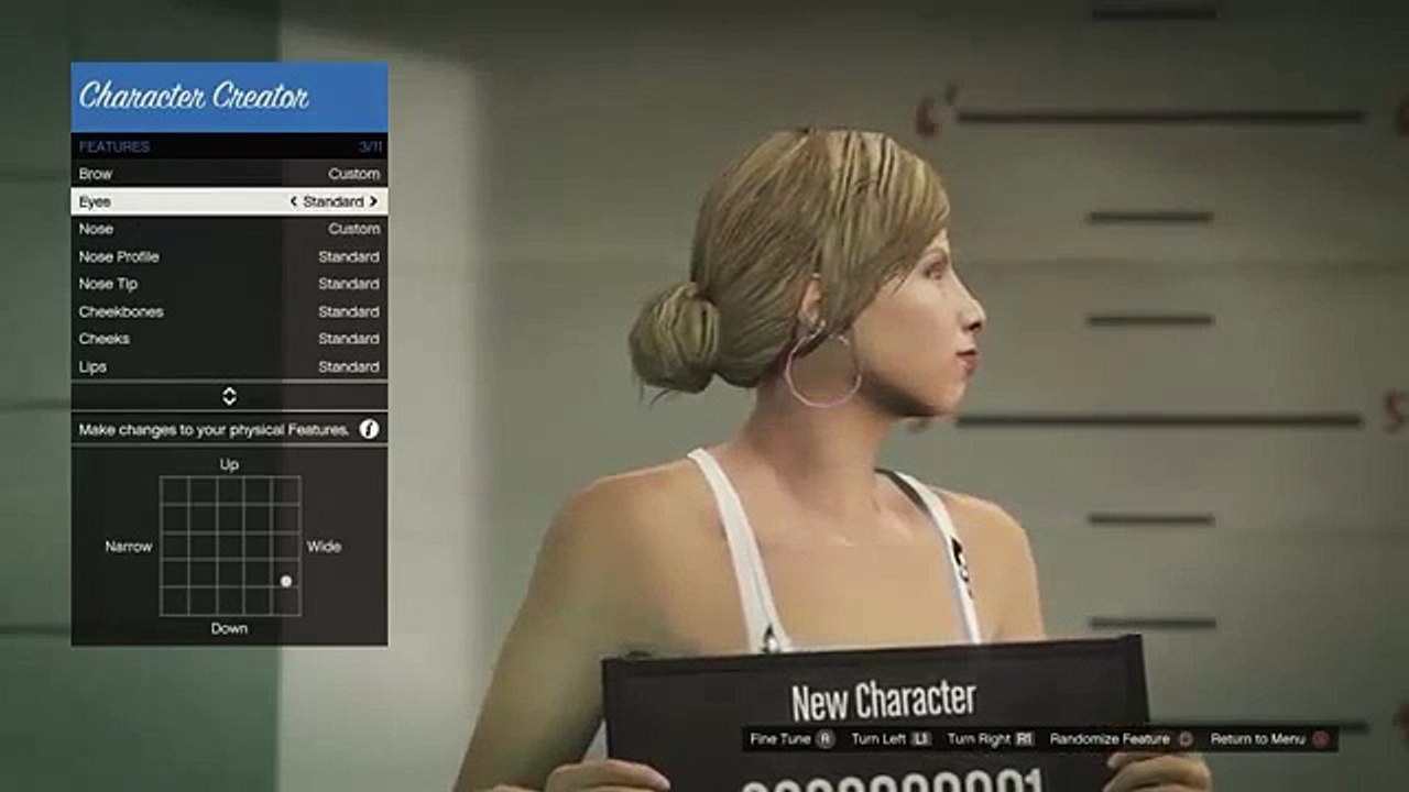 GTA V PS4 Online Character Creator