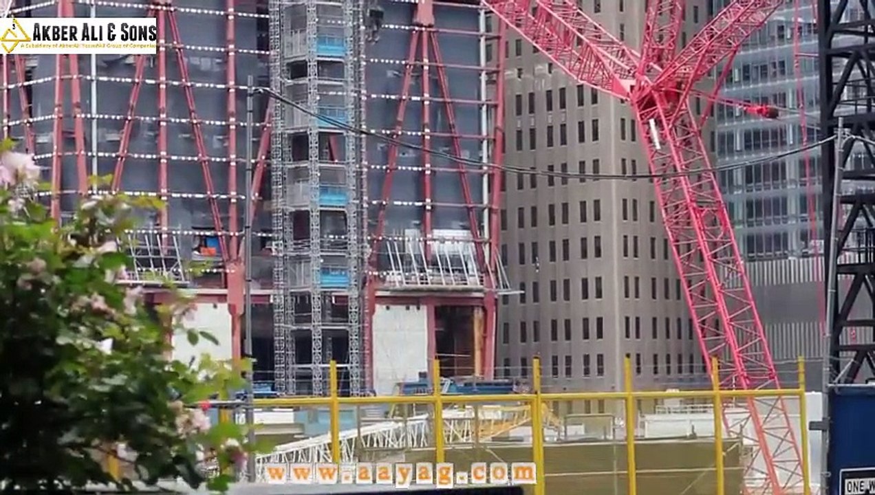 Manitowoc 18000 Installing Tower Crane Boom