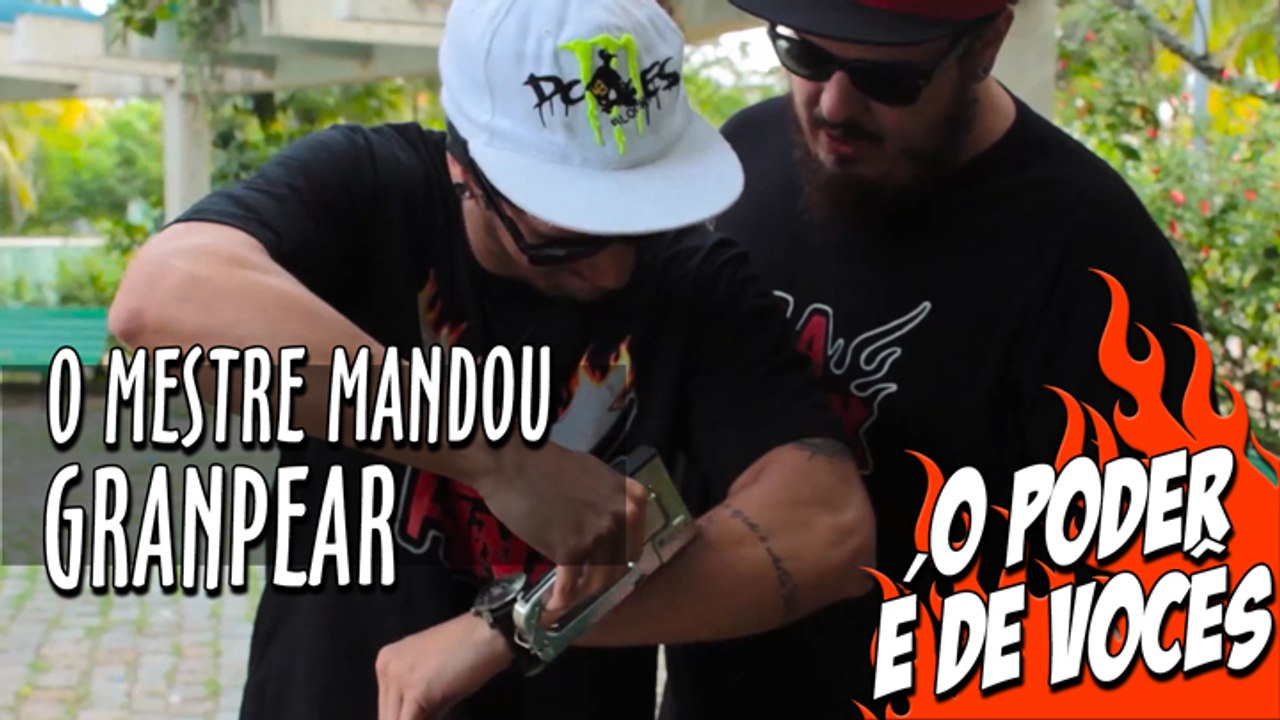 O mestre Mandou Grampear