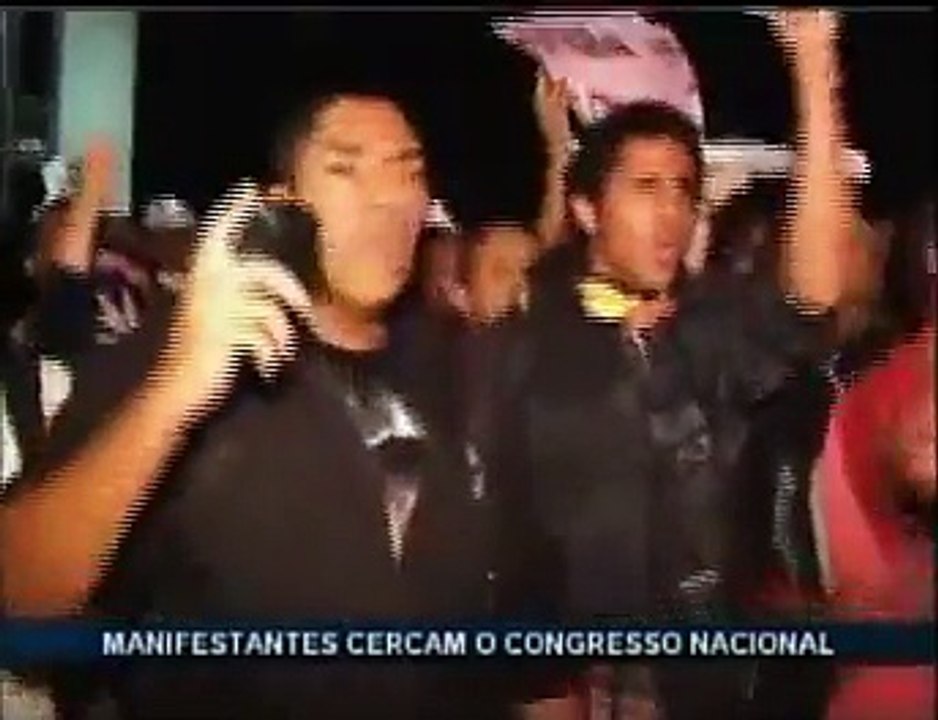 Protesto no Congresso