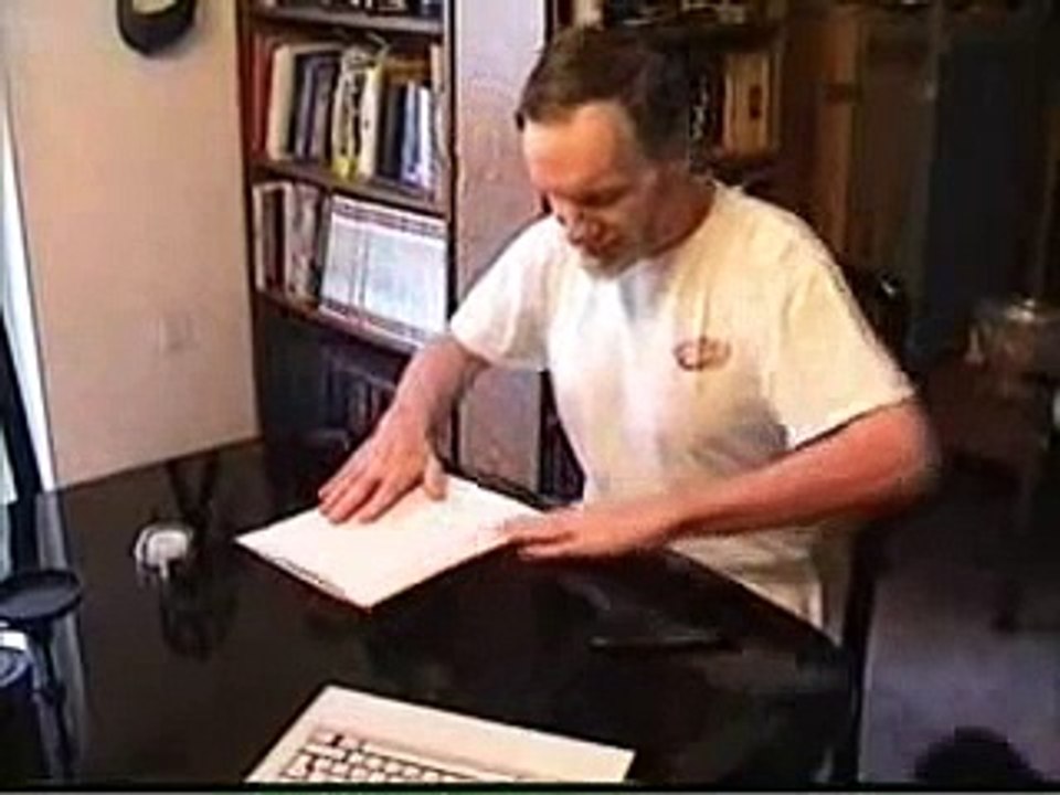 How to make a paper laptop computer