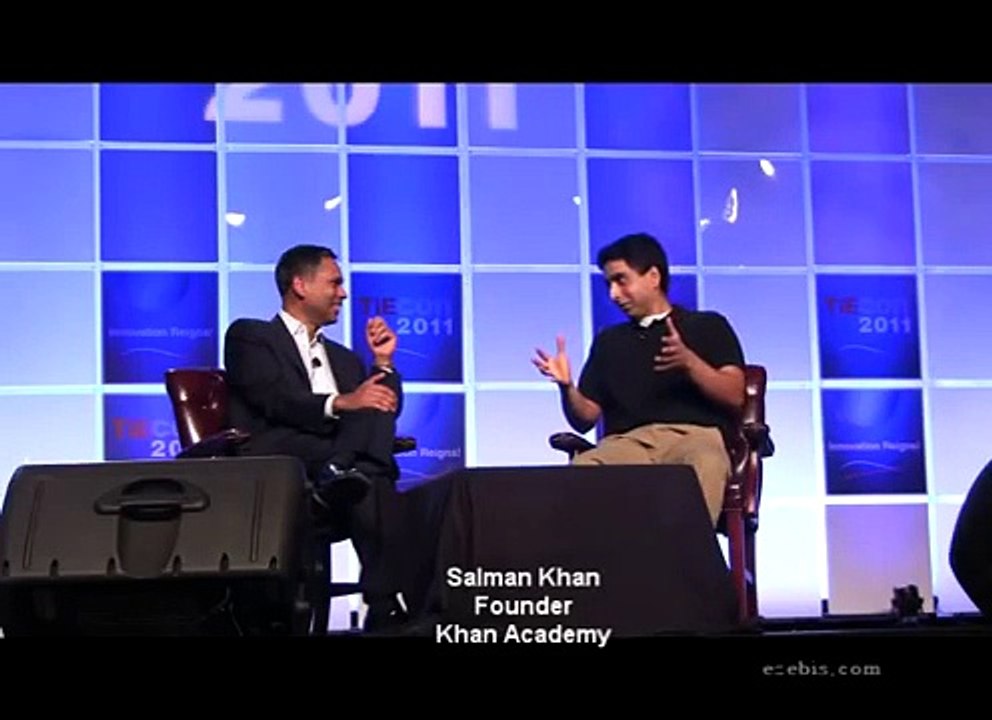 Conversation with Salman Khan, Khan Academy #TIECon