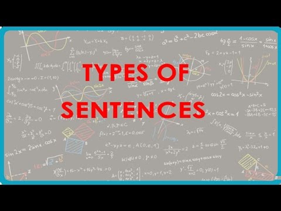 1107.  Types of Sentences