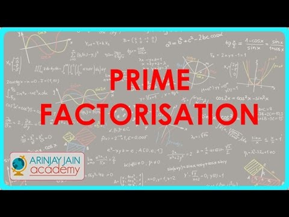 1229. $ CBSE Class VI Maths,  ICSE Class VI Maths -  HCF by Prime Factorisation